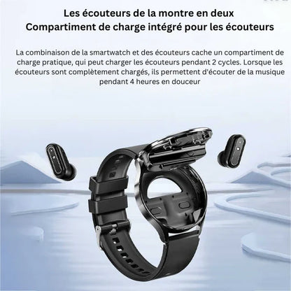 Montre Intelligente X10 Avec Écouteurs Sans Fil